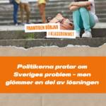 Politikerna pratar om Sveriges problem – men glömmer en del av lösningen