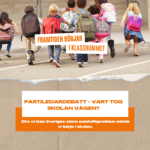 Partiledarna debatterade Sveriges framtid – vart tog skolan vägen?